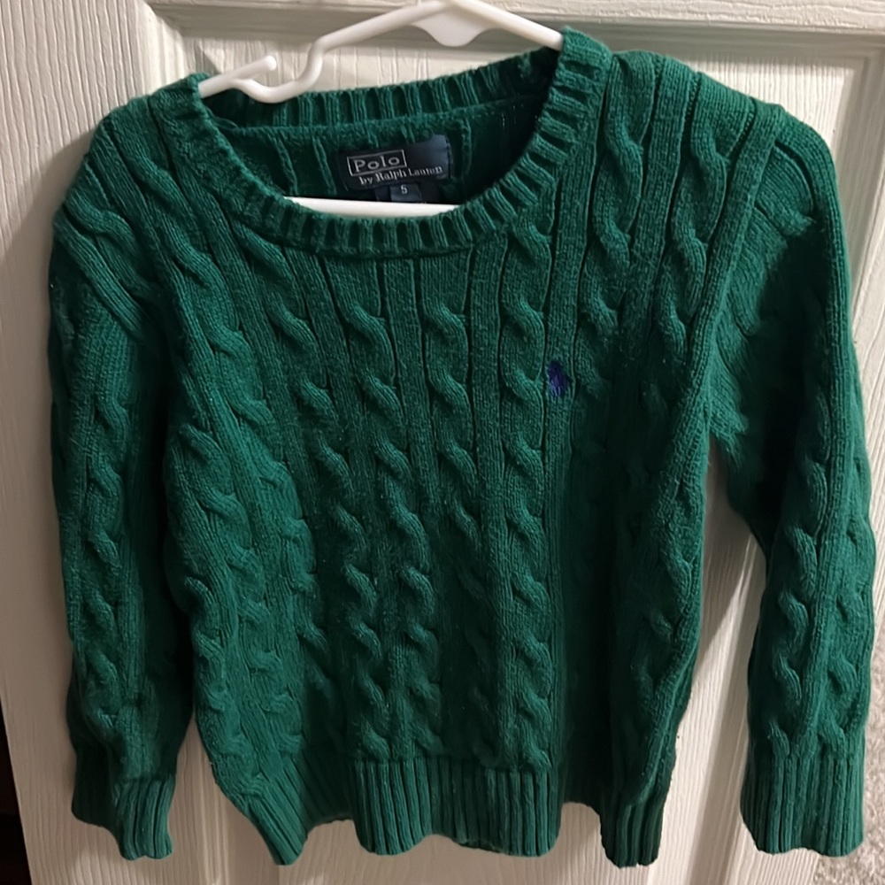 Green RL Sweater